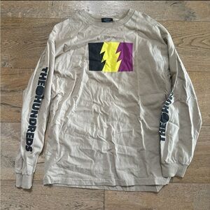 The Hundreds Beige Long Sleeve with Bold Graphic